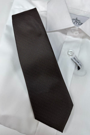 James Adelin Plain Microfibre Tie