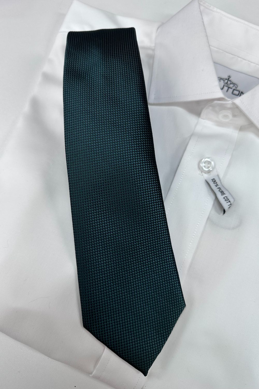 James Adelin Plain Microfibre Tie