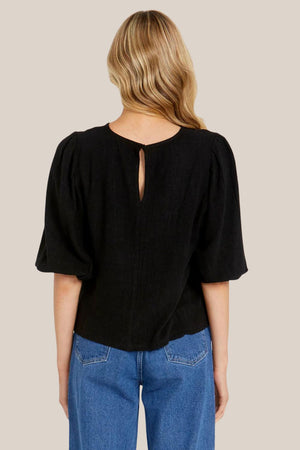 Sass Roxanne Balloon Sleeve Top
