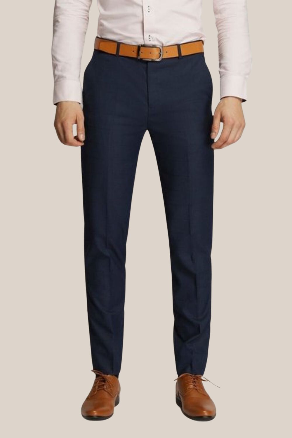 Varce Italia Check Pane Suit Pants