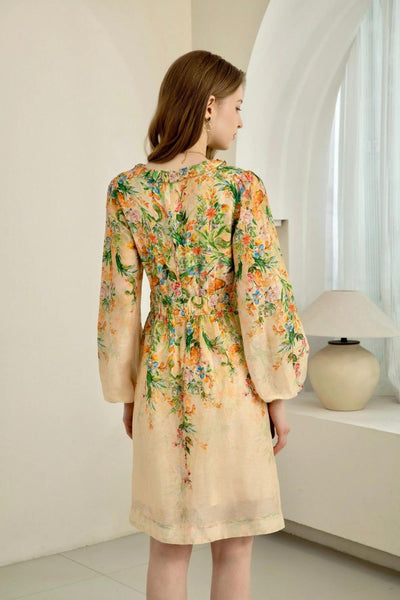 GDS Viola Linen Silk Dress