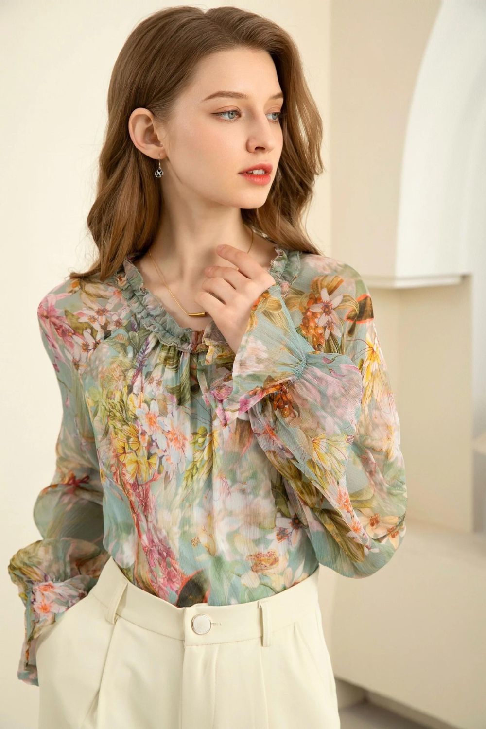 GDS Brigette Silk Blouse