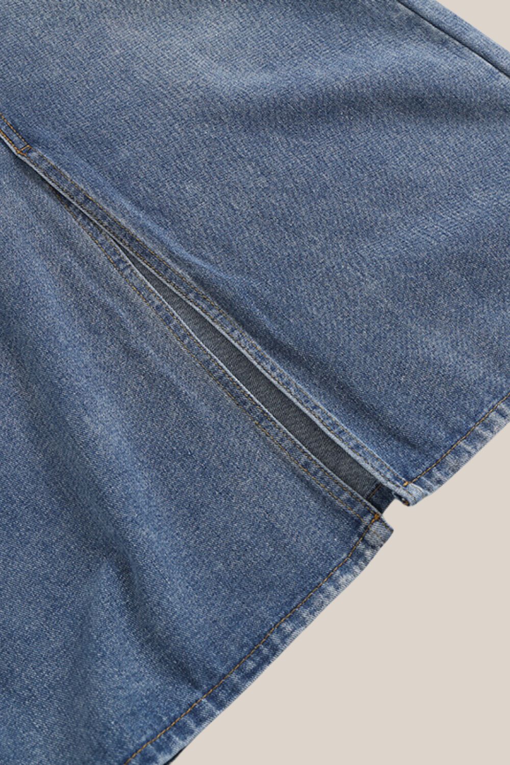 May Day Denim Maxi Skirt