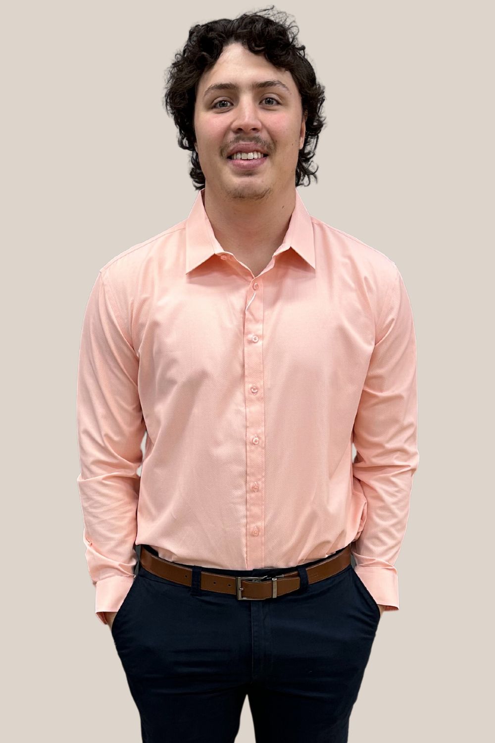 Gerase Body Fit Long Sleeve Shirt