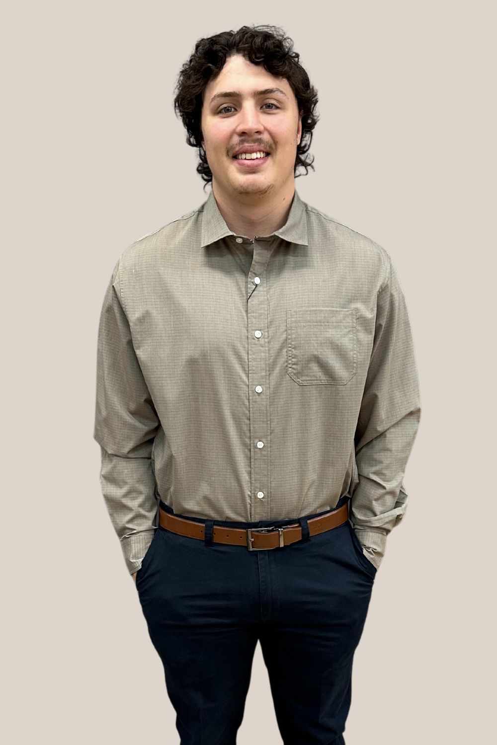 Back Bay Bamboo/Poly Long Sleeve Shirt