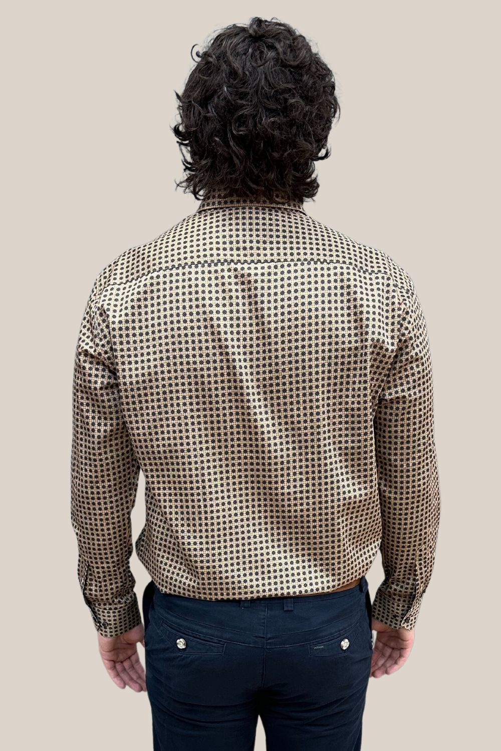 AK Demire Slim Fit Long Sleeve Fashion Shirt