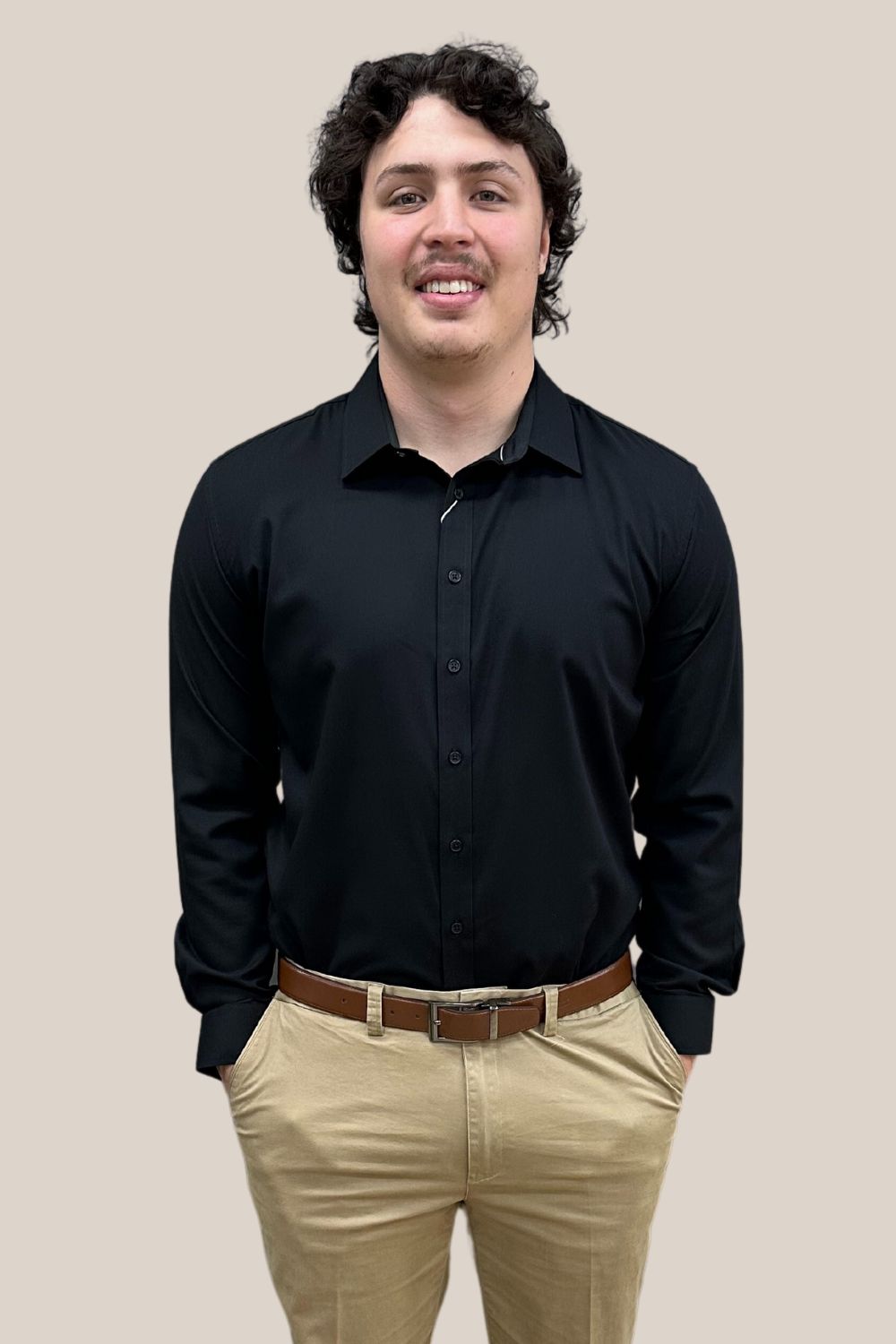 Saint River Bamboo Slim Fit Long Sleeve Shirt