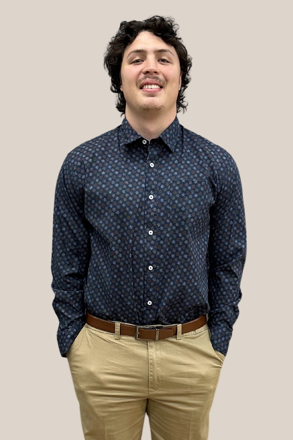 Back Bay Cotton Spandex Long Sleeve Shirt