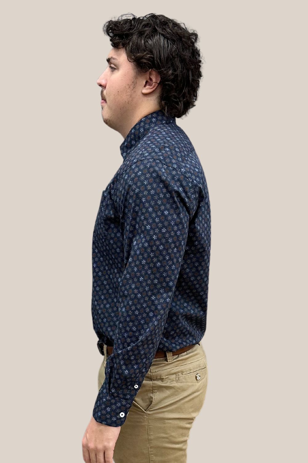 Back Bay Cotton Spandex Long Sleeve Shirt