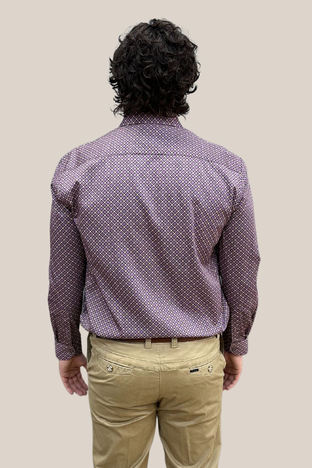 Mendoral Design Regular Fit Long Sleeve Fashion Shirt