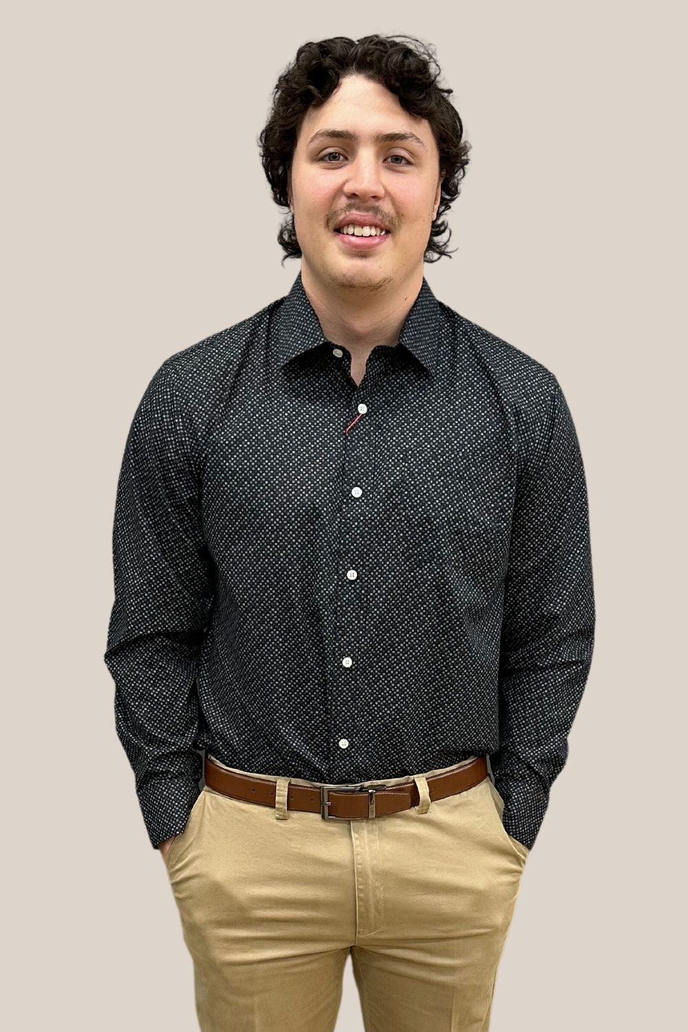 Blue Horizon Poly Cotton L/S Shirt