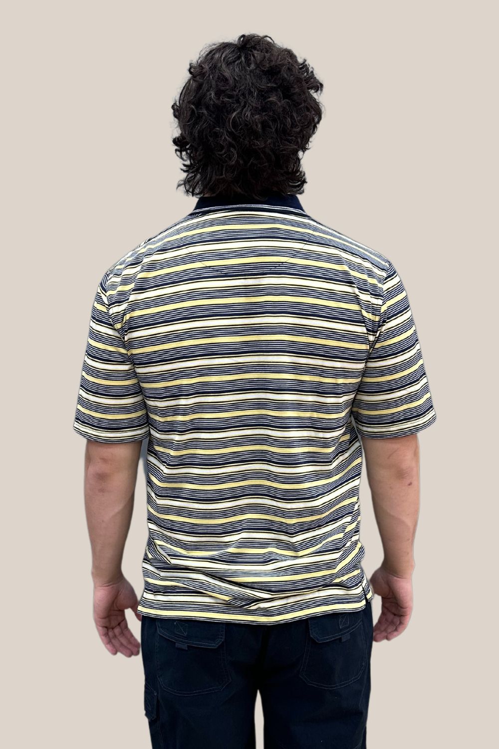 Bertini Repeat Stripe Jersey Polo