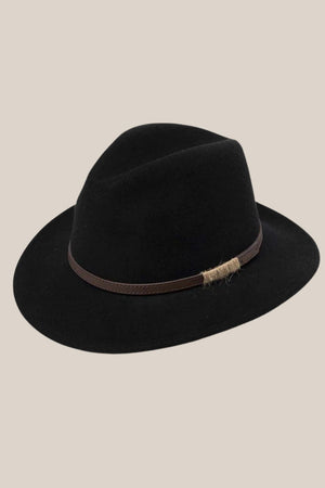 Evoke Patterson Wool Felt Fedora
