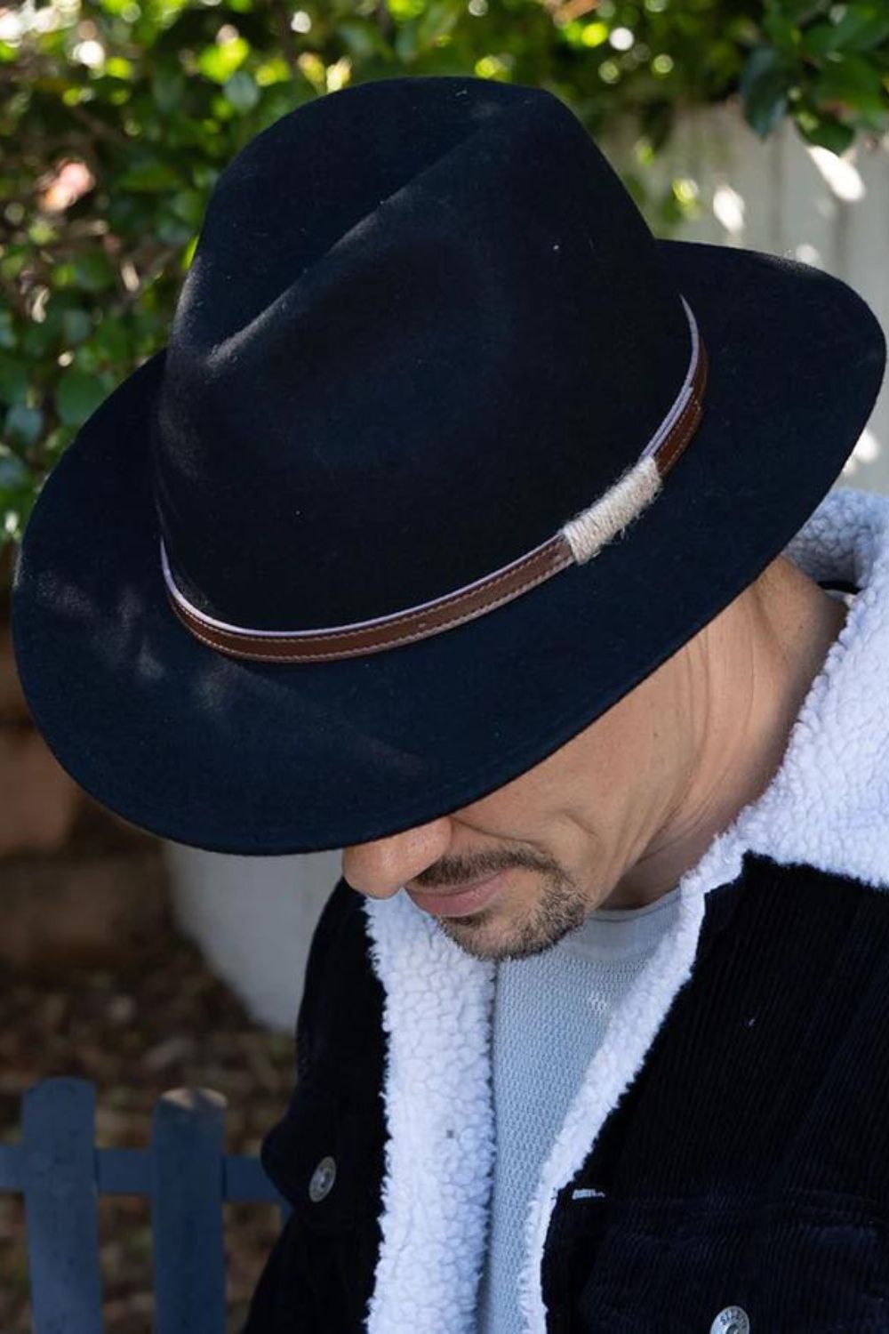 Evoke Patterson Wool Felt Fedora