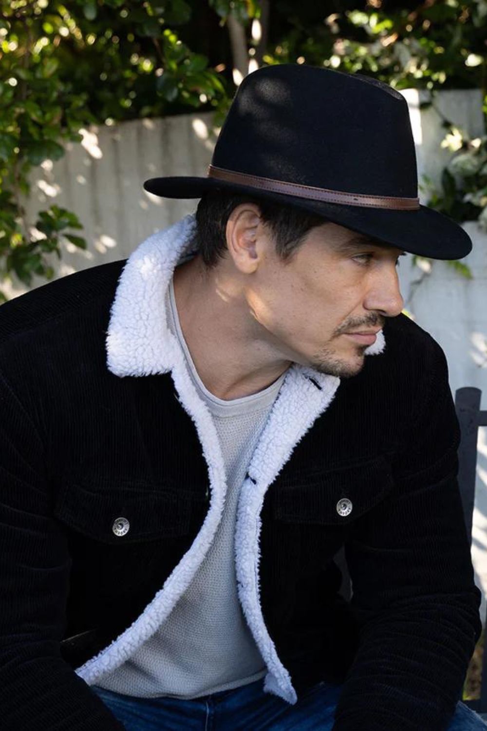 Evoke Patterson Wool Felt Fedora