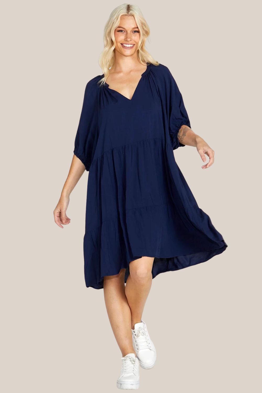Sass Brigitte Tiered Dress