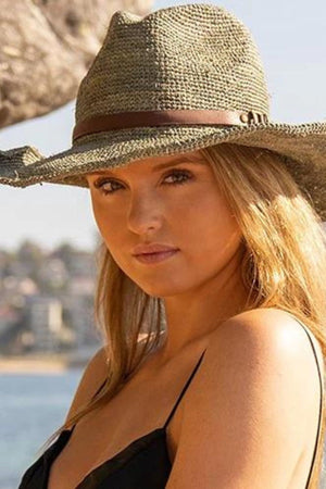 Tina M Zoey Wide Brim Fedora