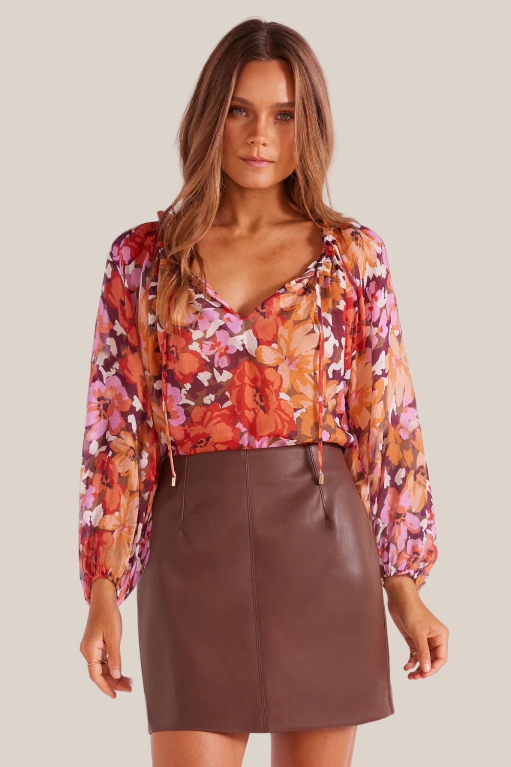 Mink Pink Zanita Blouse