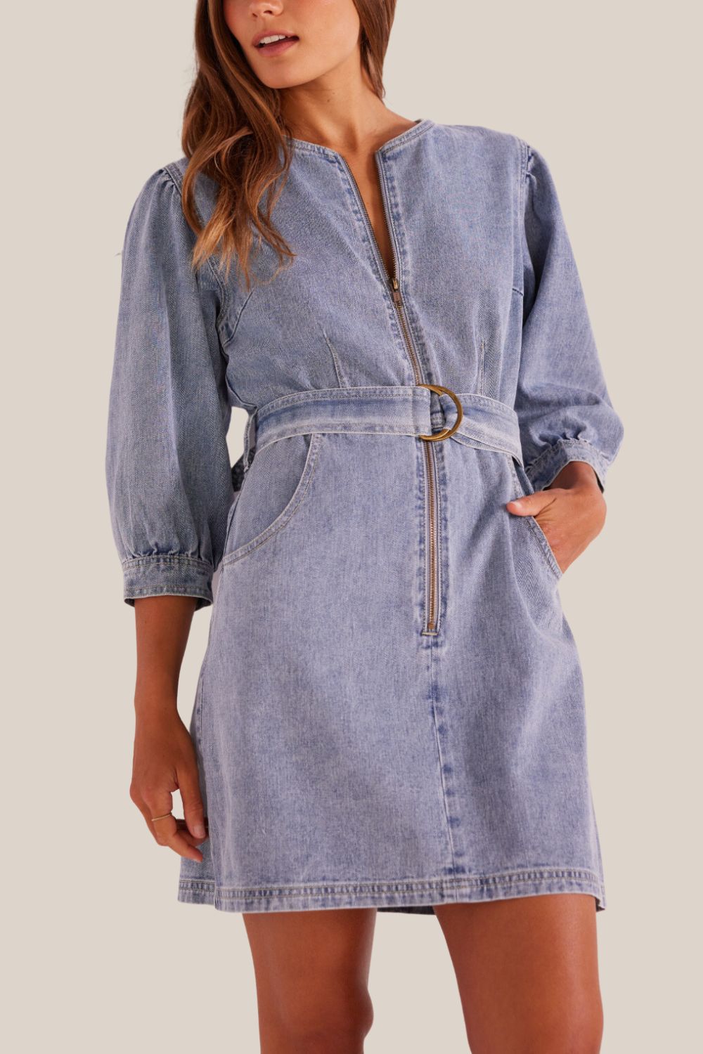 Minkpink sale denim dress