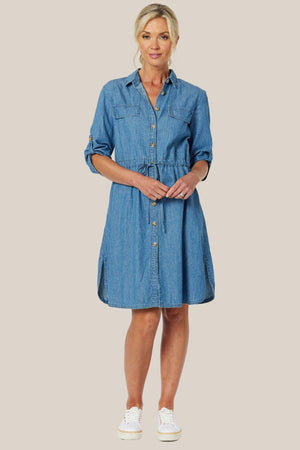 Gordon Smith Chambray Shirt Dress