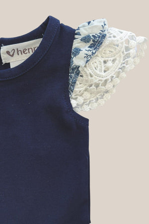 Love Henry Baby Girls Knit Romper