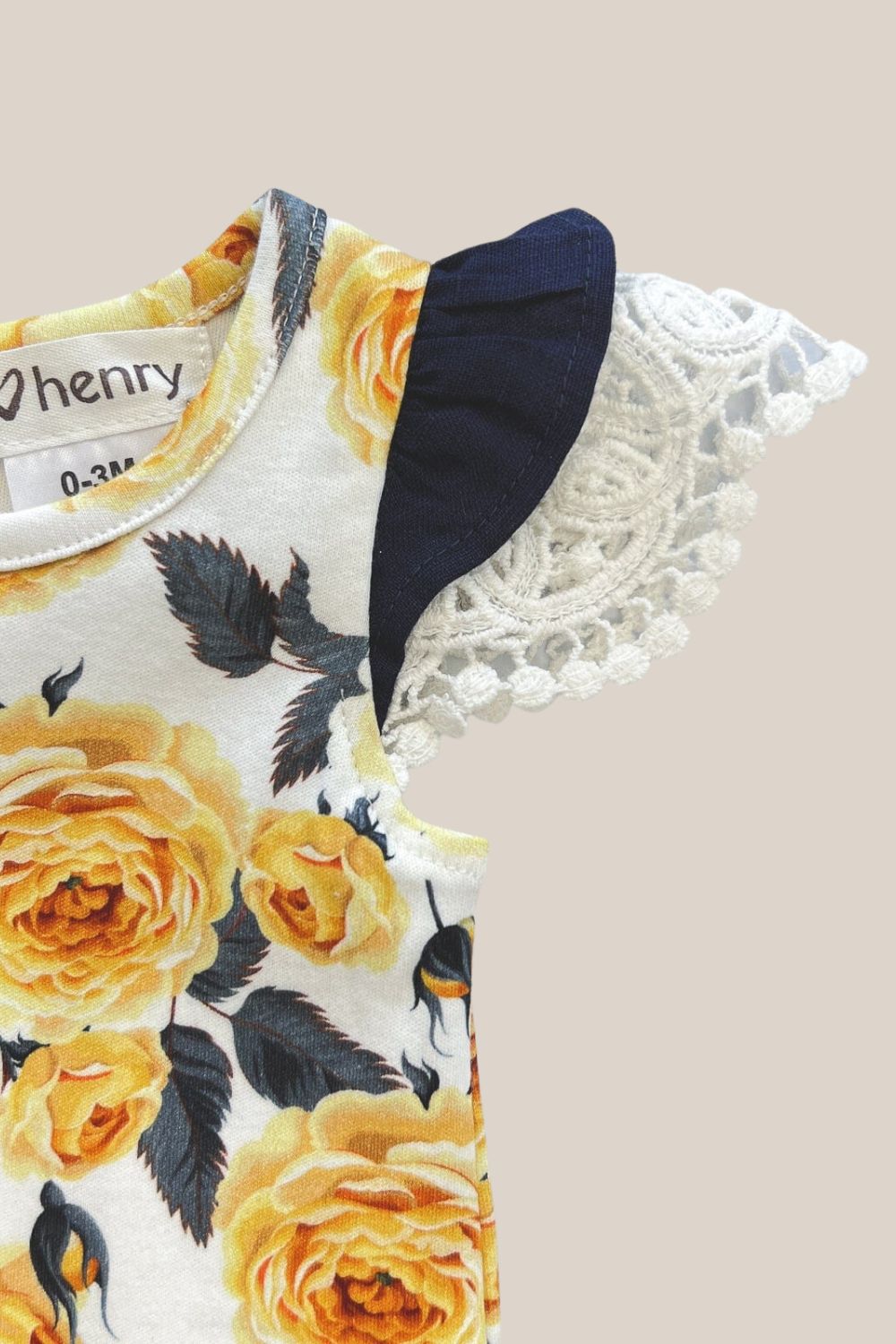 Love Henry Baby Girls Knit Romper