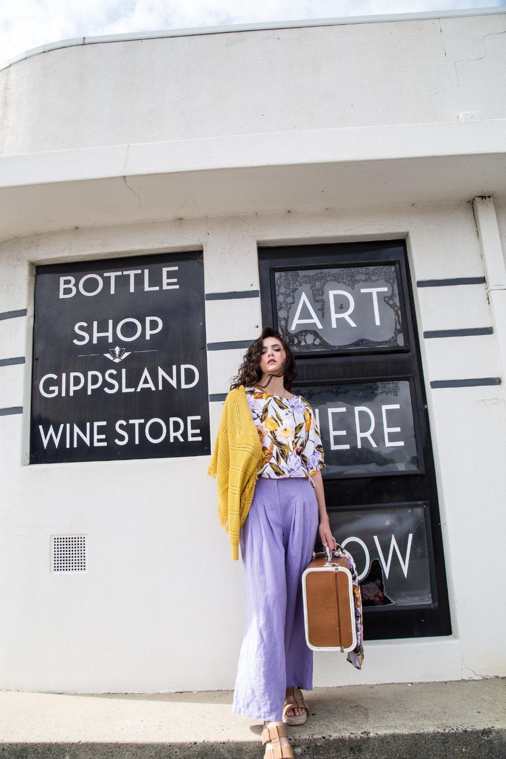 Pingpong Botanica Print Linen Top