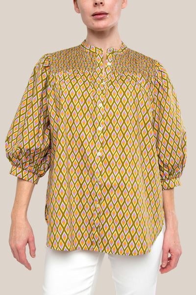 Pingpong Tile Print Top