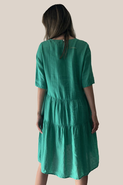 Amanda Linen Dress