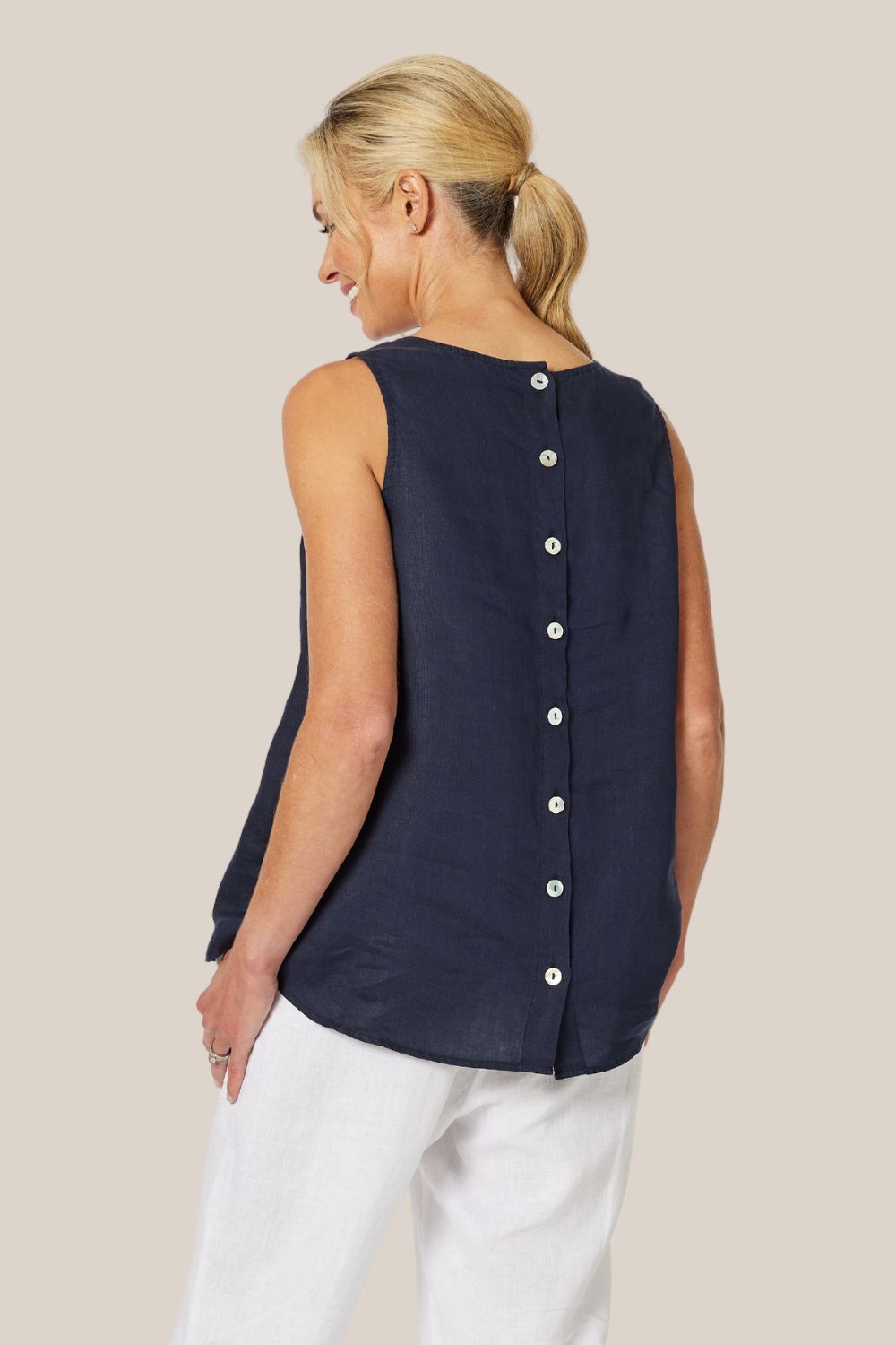 Gordon Smith Bianca Button Back Tank