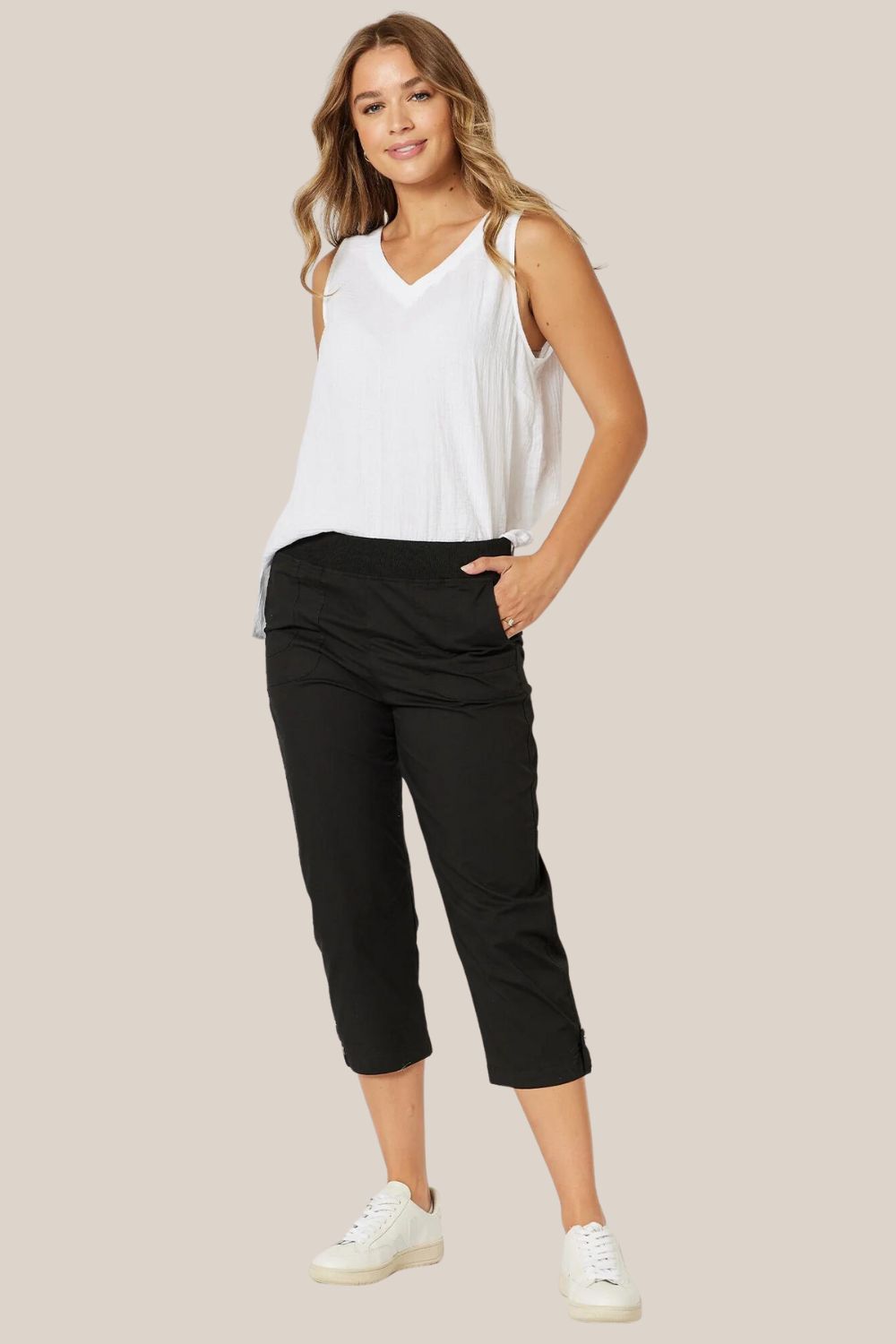 Threadz Santorini Cropped Pants