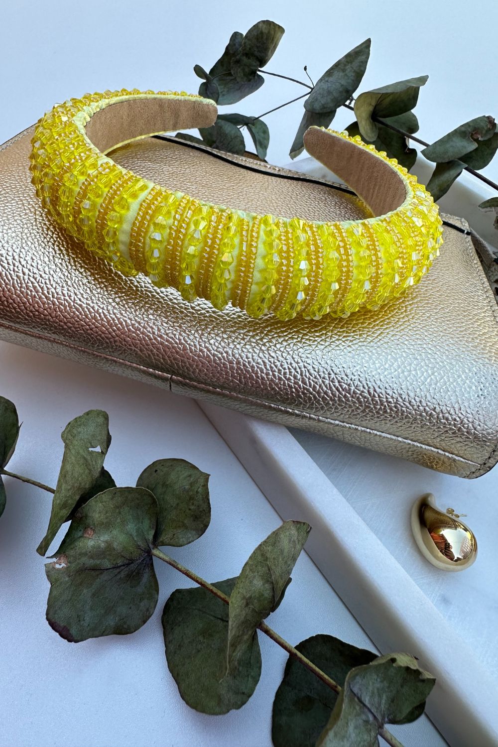 BoElle Crystal Bead Headband