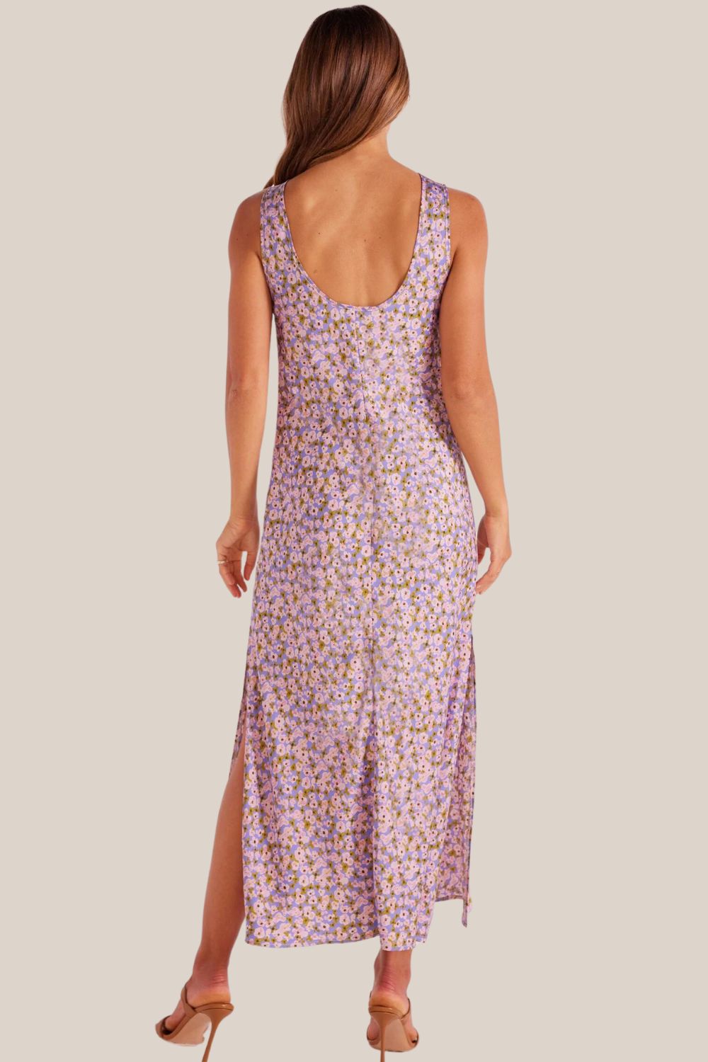 Mink Pink Posey Bias Midi Dress