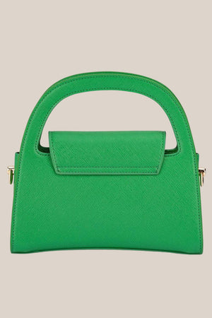 Olga Berg Ivy Curved Handle Bag