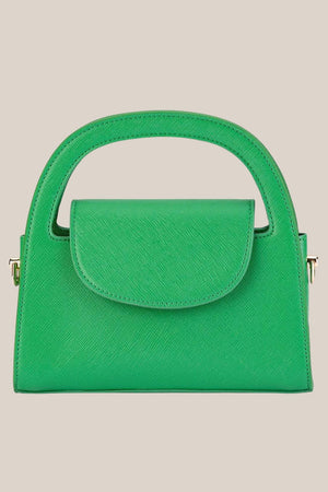 Olga Berg Ivy Curved Handle Bag