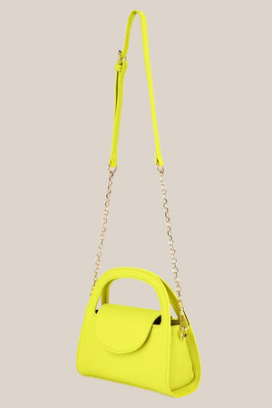 Olga Berg Ivy Curved Handle Bag