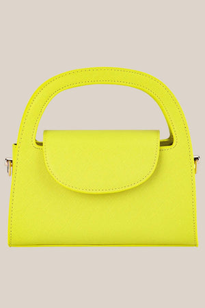 Olga Berg Ivy Curved Handle Bag