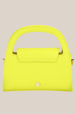 Olga Berg Ivy Curved Handle Bag
