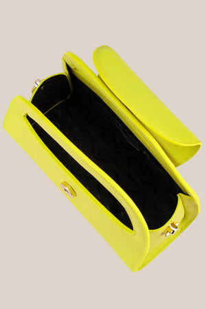 Olga Berg Ivy Curved Handle Bag