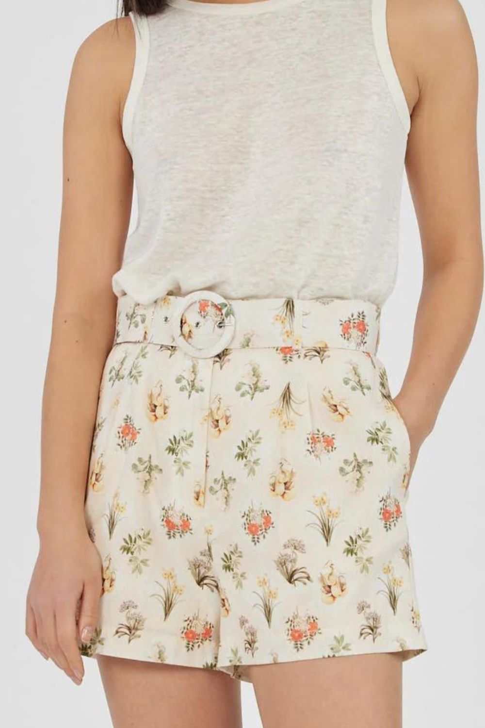 Amelius Jardin Linen Short