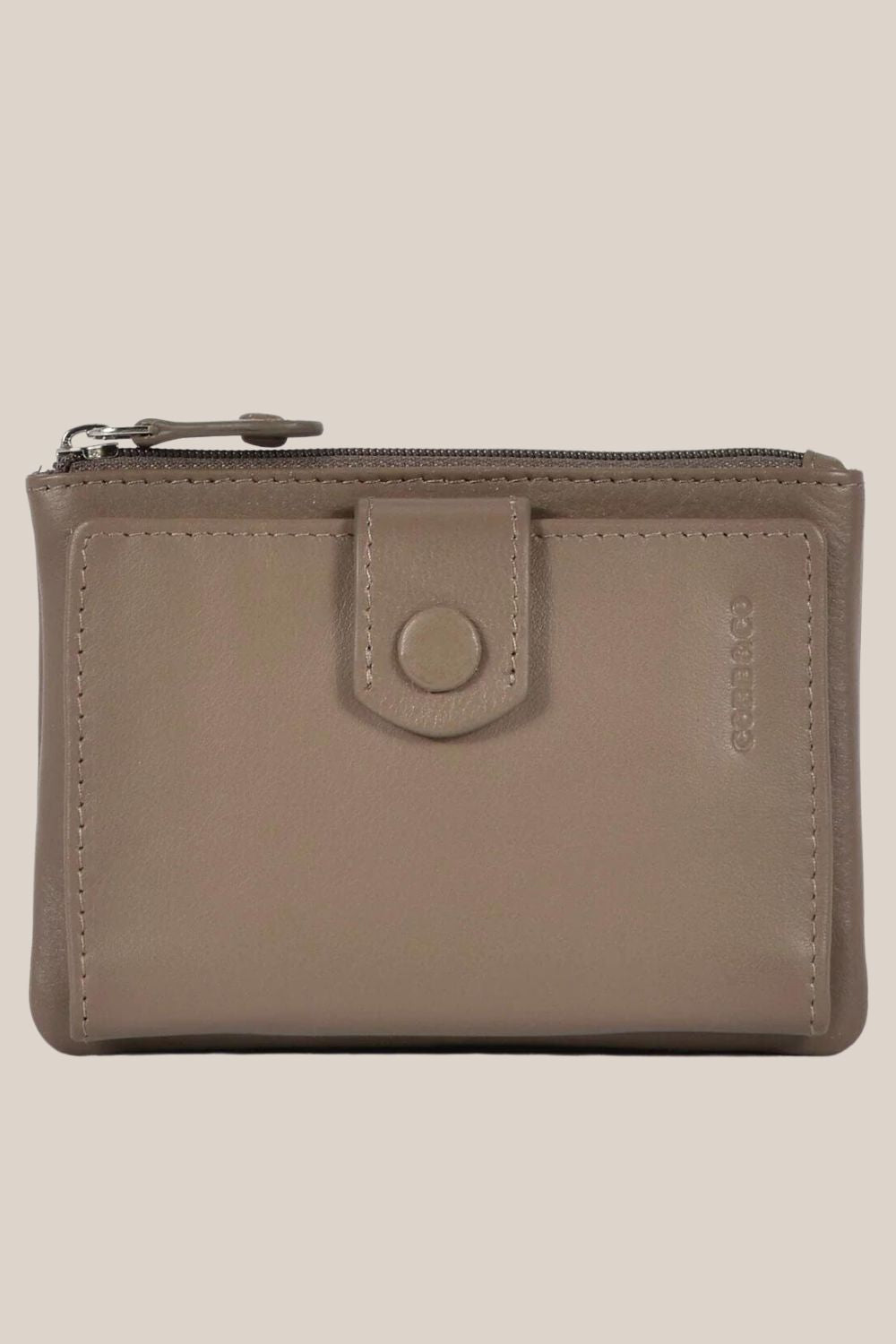 Cobb & Co Collins RFID Compact Leather Wallet