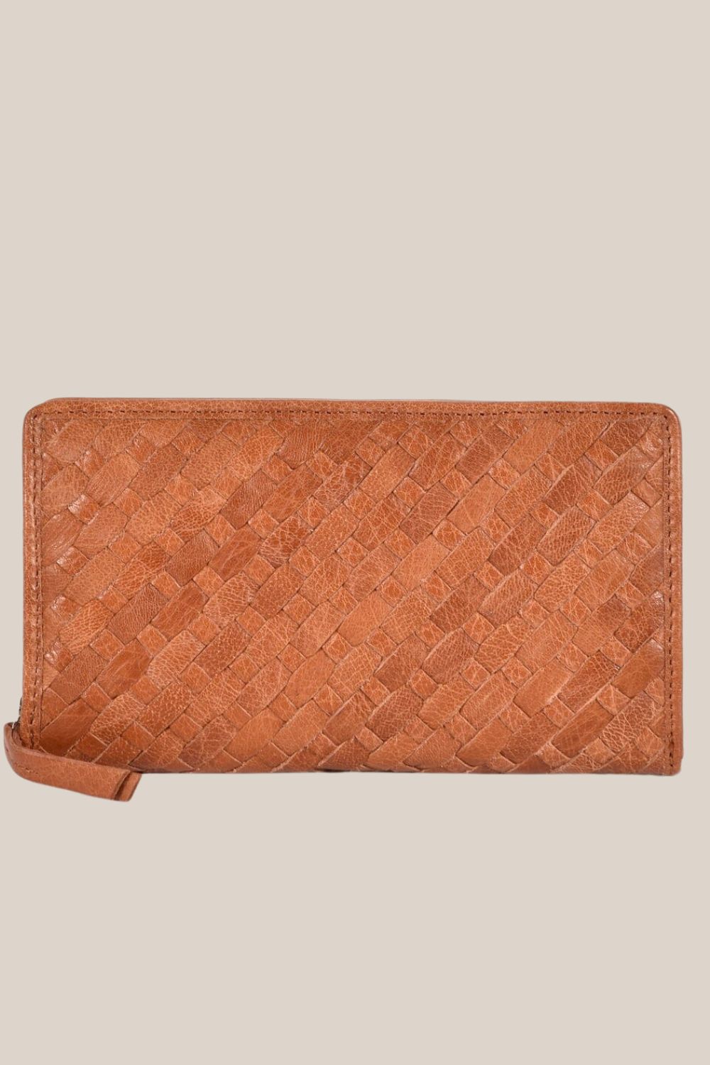 Cobb & Co Deakin Leather Woven Wallet