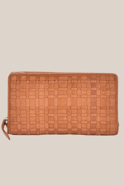 Cobb & Co Deakin Leather Woven Wallet