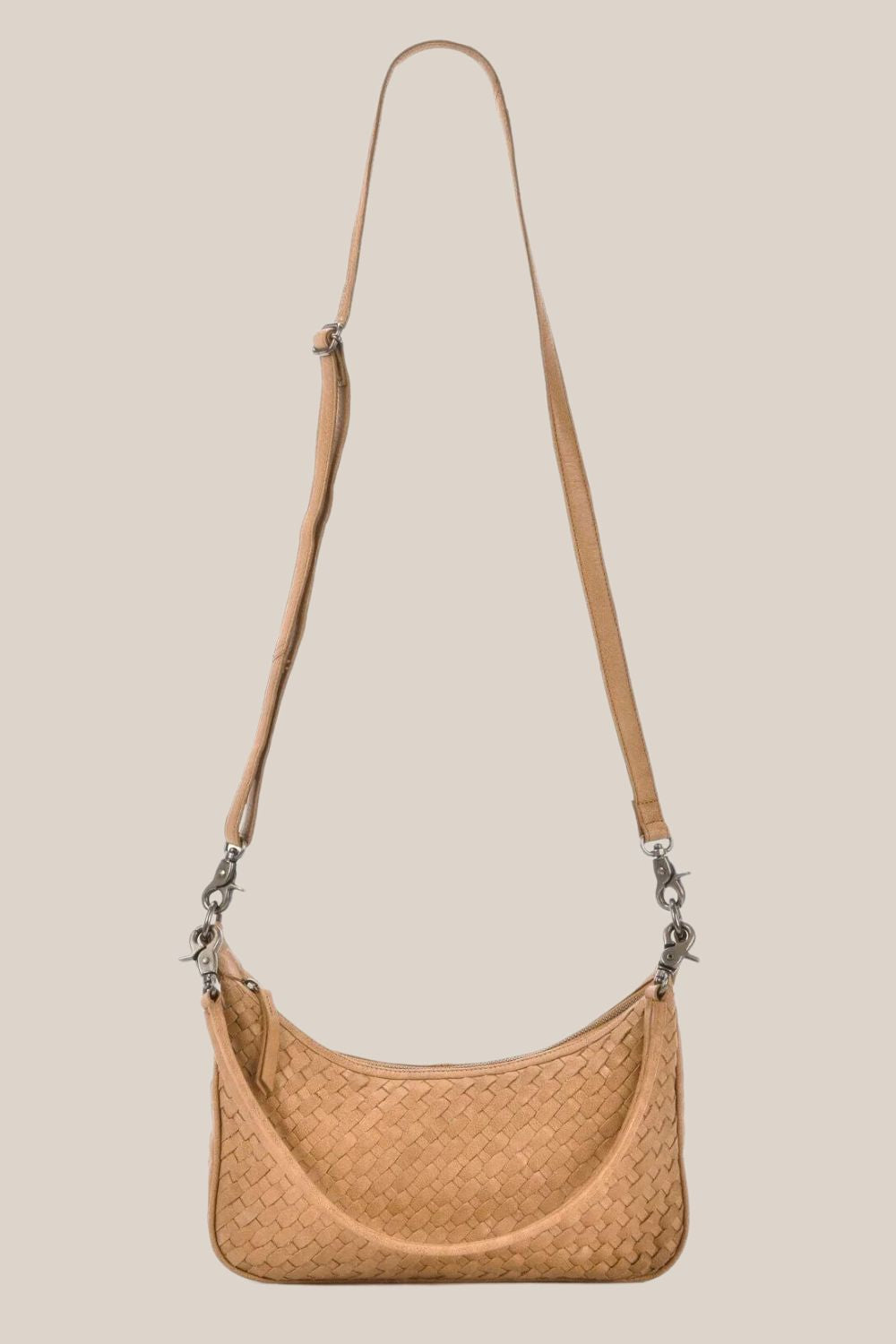 Cobb & Co Hughes Woven Leather Bag