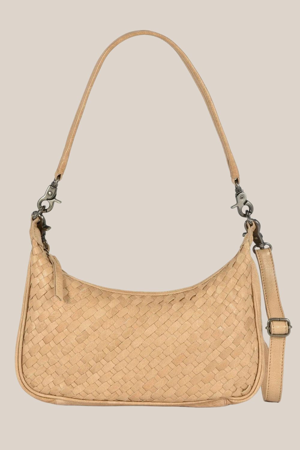 Cobb & Co Hughes Woven Leather Bag