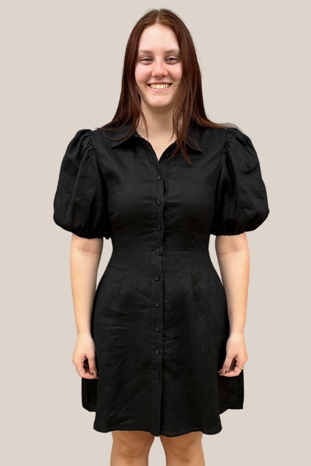 Amelius Julius Linen Mini Dress