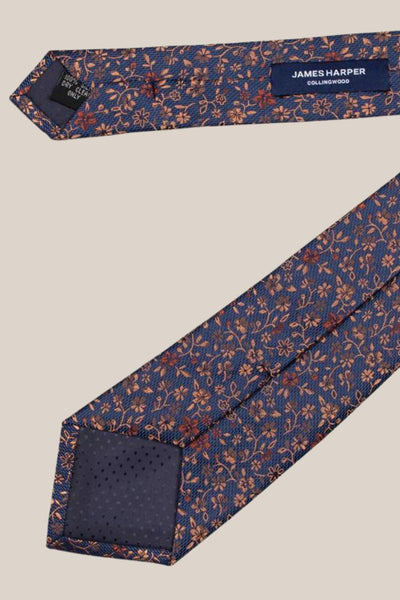 James Harper Mini Floral Tie