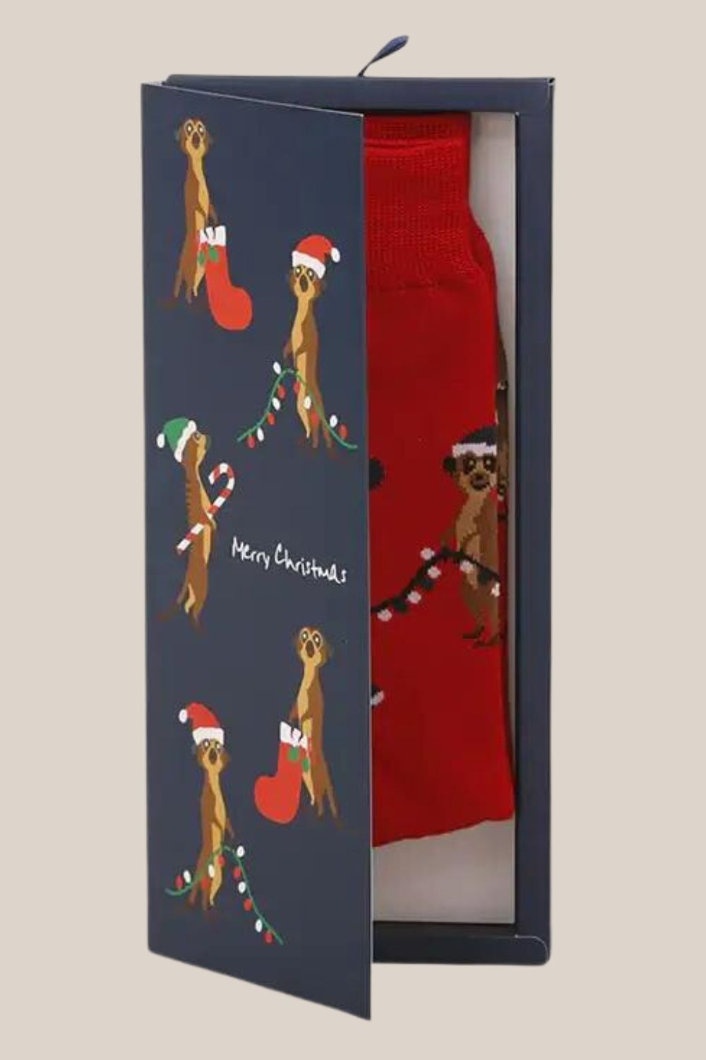 Bamboozld Meerkat Sock Card