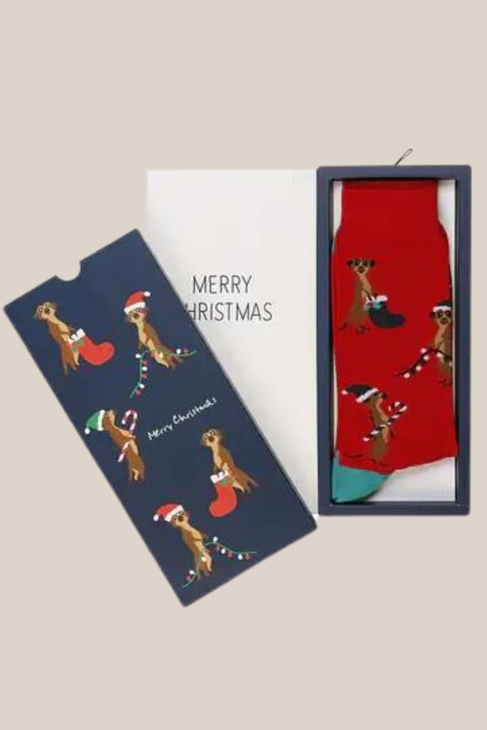 Bamboozld Meerkat Sock Card