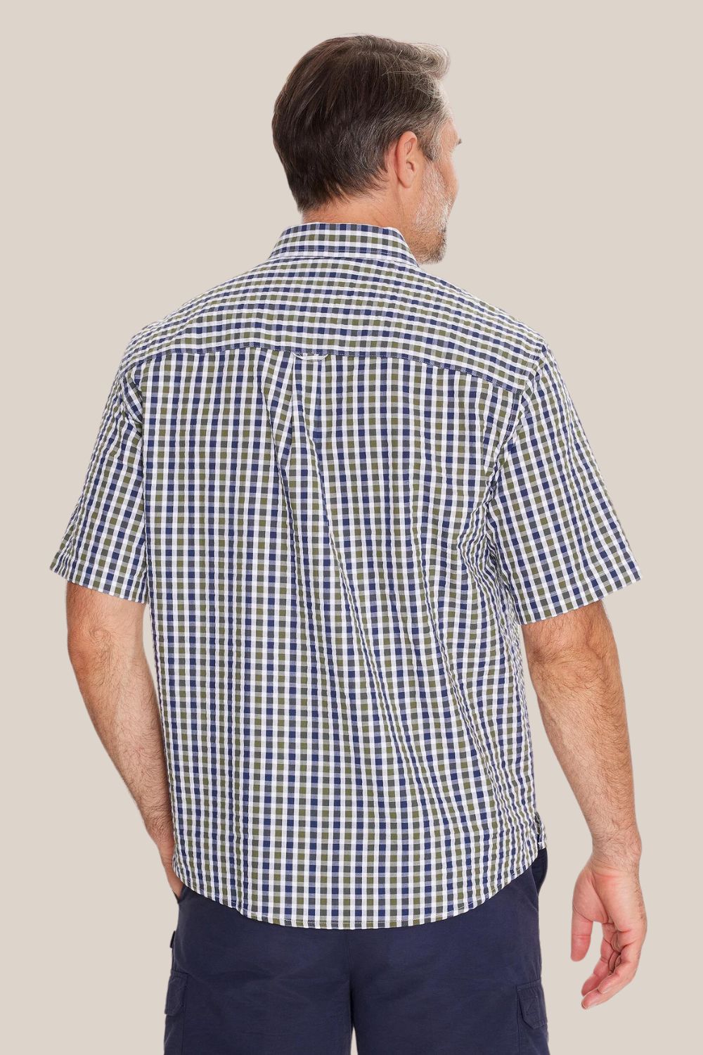 Breakaway Art Seersucker Short Sleeve Shirt